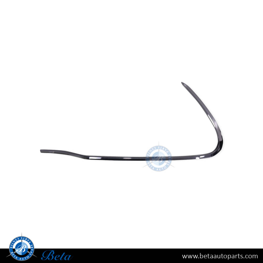 Left Side Front Bumper Lower Chrome Moulding AMG Silver Color for Mercedes S-Class W223 2021-Up models, Part Number 2238851902 Left Side Front Bumper Lower Chrome Moulding AMG Silver Color for Mercedes S-Class W223 2021-Up models, Part Number 2238851902